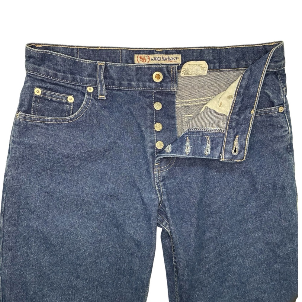 [31] Vintage Santa Barbara Button Fly Jeans | Made in Canada | Men’s Straight